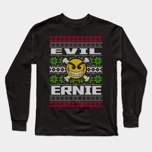 Ugly Christmas Sweater - Evil Ernie Long Sleeve T-Shirt